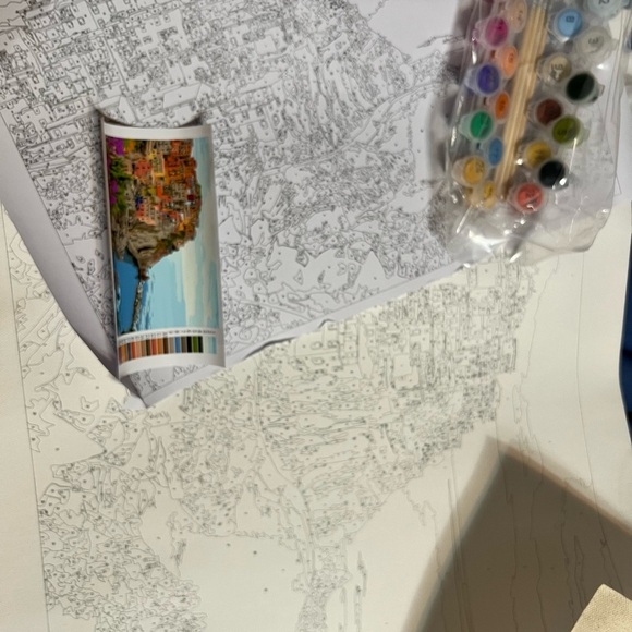Modern Monet Paint by Number Kit 16” X 20” - Picture 1 of 10